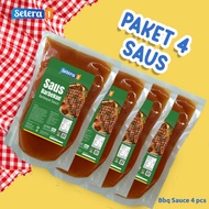 Selera1 Package of 4 BBQ sauces containing 4 pieces