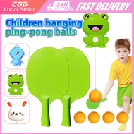 Kids Ping Pong Toy Hanging Table Tennis Trainer Mainan PingPong Kids Games Indoor Sports Game Ping P