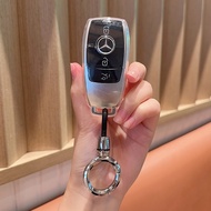 TPU Car Key Case Cover for Mercedes Benz E C S GLC Class E200 E400 E63 W213 S550 S560 C260 A200 Key 