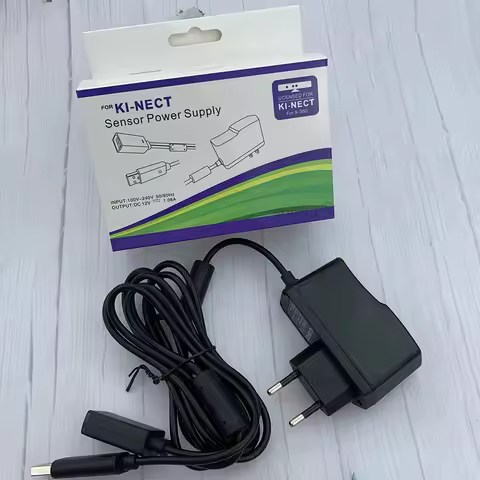 AC 100V-240V Power Supply EU/US Plug Adapter USB Charging Charger For Microsoft For Xbox 360 Kinect 
