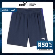 PUMA FOOTBALL - กางเกงออกกำลังกายเด็กโต individualFINAL สีฟ้า - 65952101