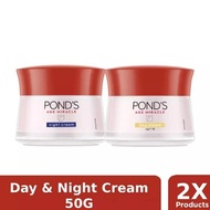 Paket Pond's Age Miracle Day Cream SPF 18 PA++ 50g + Nht Cream 50g