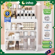 INHO 27/32L Multifunctional Desktop Drawer Storage Organizer Comestic Medicine Drawer Storage Box