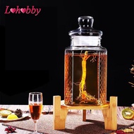 [Lohobby] Beverage Dispenser Stand, Beverage Dispenser Support, Portable, Stable, Wooden