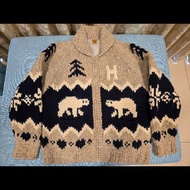 HUMAN MADE北極熊羊毛外套POLAR BEAR COWICHIAN