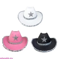 zebeaabb Party Hats For Adults Funny Cowboy Costume Adult Women Cowgirl Hat Cowgirl Costume Hat Cowb