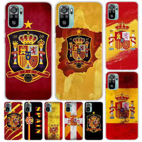 Spain Coat Of Arms Flag Cover For Xiaomi Redmi Note 14 13 12S 12 11 Pro Plus Phone Case 11S 10S 10 1