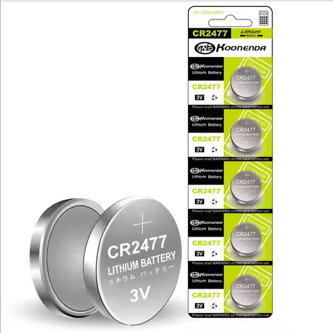 2-20PCS CR2477 3V Button Lithium Battery for Car Remote Control Motherboard Watch DL2477 ECR2477, KC