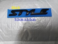 PERODUA AXIA STYLE REAR BONNET EMBLEM LOGO AXIA STYLE