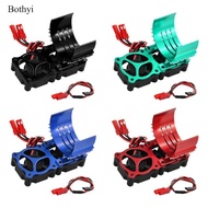 Bothyi RC Car Motor Cooling Fan, Aluminum Alloy, Motor Heat Sink, RC Car Parts for 550 3670