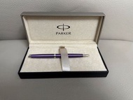Parker ballpoint pen 原子筆（夢幻紫色），連8枝筆芯