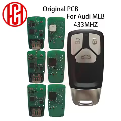 OEM PCB Remote Car Key 433MHZ 5M Chip For Audi MLB Keyless Go 4M0959754CS/FG/FF/CK/CJ(2017-2024) 754