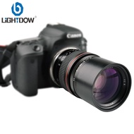 YQ8 Lighdow 135mm F2.8 Telephoto Prime Lens for Canon EOS 1300D 6D 6DII 7DII 77D 760D 800D 60D 70D 80D 5DIV 5DIII Nikon