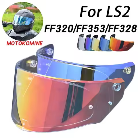 Helmet Shield for FF328 Helmet Visor Suitable for Ls2 Ff320 Ff353 Ff800 Helmets Lens Model MHR-74 Vi