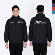 Selling JNT EXPRESS Jackets with Free Courier Name - JNT Parachute Design Jackets bebas