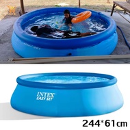 #LIULIU MEI#[COD+Bangkok Ready Stock]สระน้ำ อีซี่เซ็ต 8 ฟุต x 24 นิ้ว (2.44x0.61 ม.) รุ่น 28106