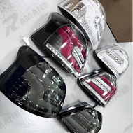 TOYOTA VIOS DUGONG 2008-2012 NCP93 TAIL LAMP LIGHT RED ALBINO CLEAR SMOKE 1 SET