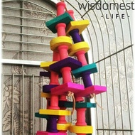 WISDOMEST Bird Toys Swing Large Perch Budgie Pet Supplies