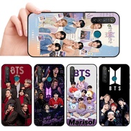 Soft black phone case for Realme 3 5 6 Pro 5i 5s 6i 7i Kpop Boy Group Army Inspired casing Anti fall