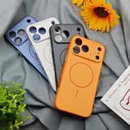 For iP 17 pro max case iP17pro iP17 iP14 13 non-magnetic casing dual-color cover casing
