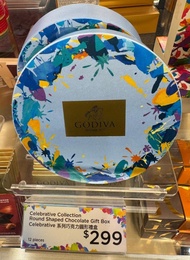 Godiva 圓形盒巧克力禮盒