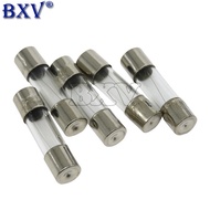100PCS 5X20 GLASS FUSE TUBE 250V 0.1A ~ 25A 5*20 HIGH QUALITY FUSE 5*20 0.2A 0.25A 0.3A 1A 1.25A 2A 