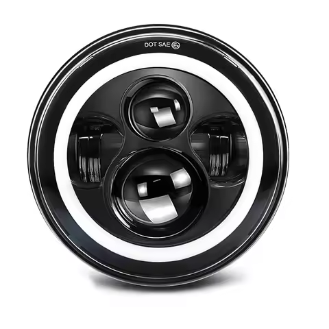 7 inch Motorcycle LED Headlight For Harley Ultra Classic Electra Glide Street Fat Boy Road King Yama