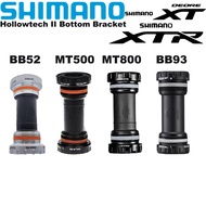 Shimano Deore BB52 MT500 MT510 XT MT800 MT801 XTR SM BB93 Hollowtech II Mountain Bike Bottom Bracket 68mm/73mm For M4100 M5100 M6100 M7100 M8100 M9100