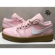 AIR JORDAN 1 LOW " Pink Gum " 粉紅 低筒 焦糖底 DC0774-601