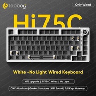 LEOBOG Hi75C Pro Hi75 Sugar65 Custom Mechanical Aluminum Kits Hot Swap Wired Gaming RGB Gamer Gasket