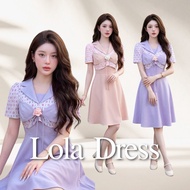 DW317 Lola Dress Short Japanese Satin Top With Floral Plaid Print (Shop Design Pattern) Front Vest D