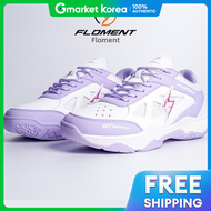 Floment Badminton Shoes Tour 500 Pro White Purple Tour500Pro-Pl