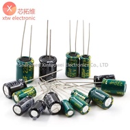 5-20Pcs/lot Aluminum Electrolytic Capacitor 35V 220UF 470UF 1000UF 2200UF 3300UF DIP Element Radial 