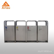 Trash Can Four Sorting Trash Can Sorting Factory Direct Sales Outdoor Stainless Steel Three Sorting 