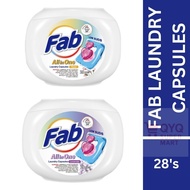FAB All in One Laundry Capsules (28's)