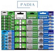 Lithium/Alkaline Battery AG3 LR41/AG4 LR626/AG10 LR1130/AG13 LR44/CR927/CR1220/CR1632/CR2016/CR2032/