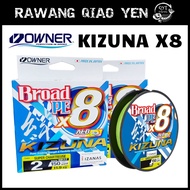 OWNER KIZUNA X8 SUPER CHARTREUSE 150YARD / 135M