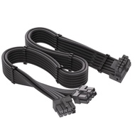 12VHPWR 90 Degree Adapter for Corsair: PCIE 5.0 16AWG 600W 12VHPWR Adapter Dual 8 Pin PCIe to 16 Pin