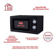 Sharp Microwave Oven R219EK Energy Save Microwave Oven (20L)