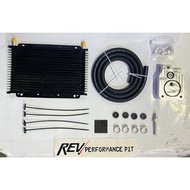 18 Rows CVT oil cooler kit including cooler adapter for Honda City GM6 / Jazz GK / CRZ / Civic FC / 