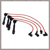 (KFVT) High Voltage Ignition Wire Spark Plug Cable Set As Shown Automotive Supplies for