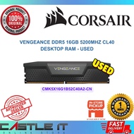 Corsair Vengeance DDR5 16GB 5200MHz 5600MHz Desktop RAM Used Memory CMK5X16G1B52C40A2-CN