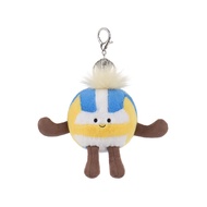 Apricot Lamb | Cute Plush Keychain Sheep Volleyball Charm