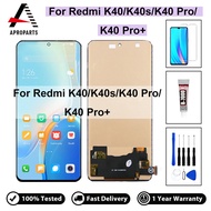 6.67 "จอแอลซีดีสำหรับ Xiaomi Redmi K40 K40S Pro Pro+ Ultra M2012K11AC จอแสดงผลหน้าจอสัมผัสอะไหล่ชุดป