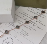 梵克雅寶嘅 Vintage Alhambra ®系列四葉草玫瑰金手鍊