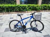 26吋捷安特Snap21指撥式SHINANO變速前後輪座椅快拆鋁合金腳踏車避震登山公路車西門町面交不議價