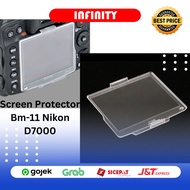 Tempered Glass LCD ProtectiveScreen Protector Cover BM-11 Nikon D7000