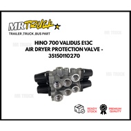 Hino 700 VALIDUS E13C air dryer protection valve - 35150110270