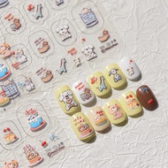 [SESAME] Nail Stickers Nail Stickers Nail Accessories Nail Stickers Nail Decoration Nail Stickers Na