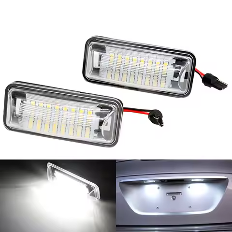 Car LED License Plate Number Light for Toyota 86/GT86/FT86 for Subaru BRZ (DBA-ZC6) Impreza WRX/WRX 